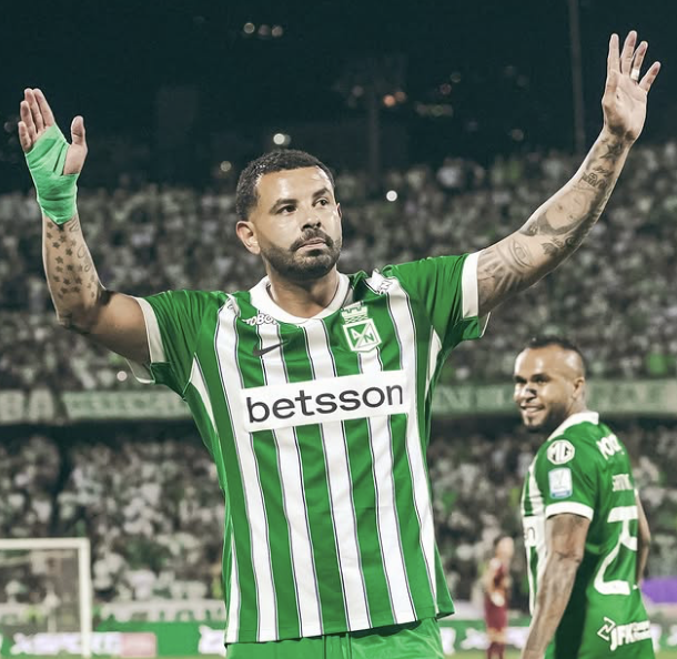 Edwin Cardona, leyenda de Atlético Nacional